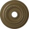 Ekena Millwork Oldham Ceiling Medallion (Fits Canopies up to 8 5/8"), 18"OD x 3 3/8"ID x 7/8"P, Mississippi Mud CM18OL1MMF - alternate 1